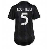 Dres Juventus Manuel Locatelli #5 Gostujuci za Žensko 2022-23 Kratak Rukav